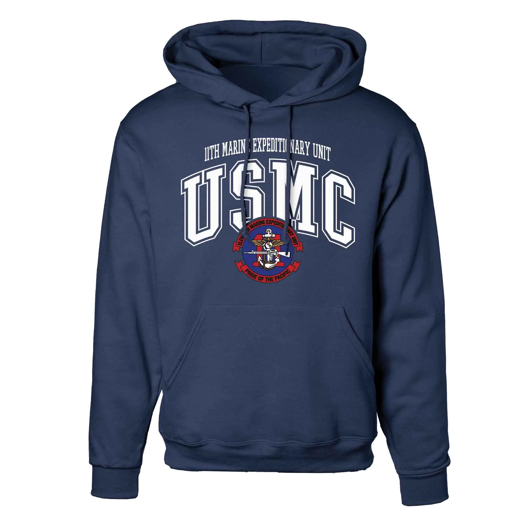 11th MEU Pride Of The Pacific Arched Hoodie