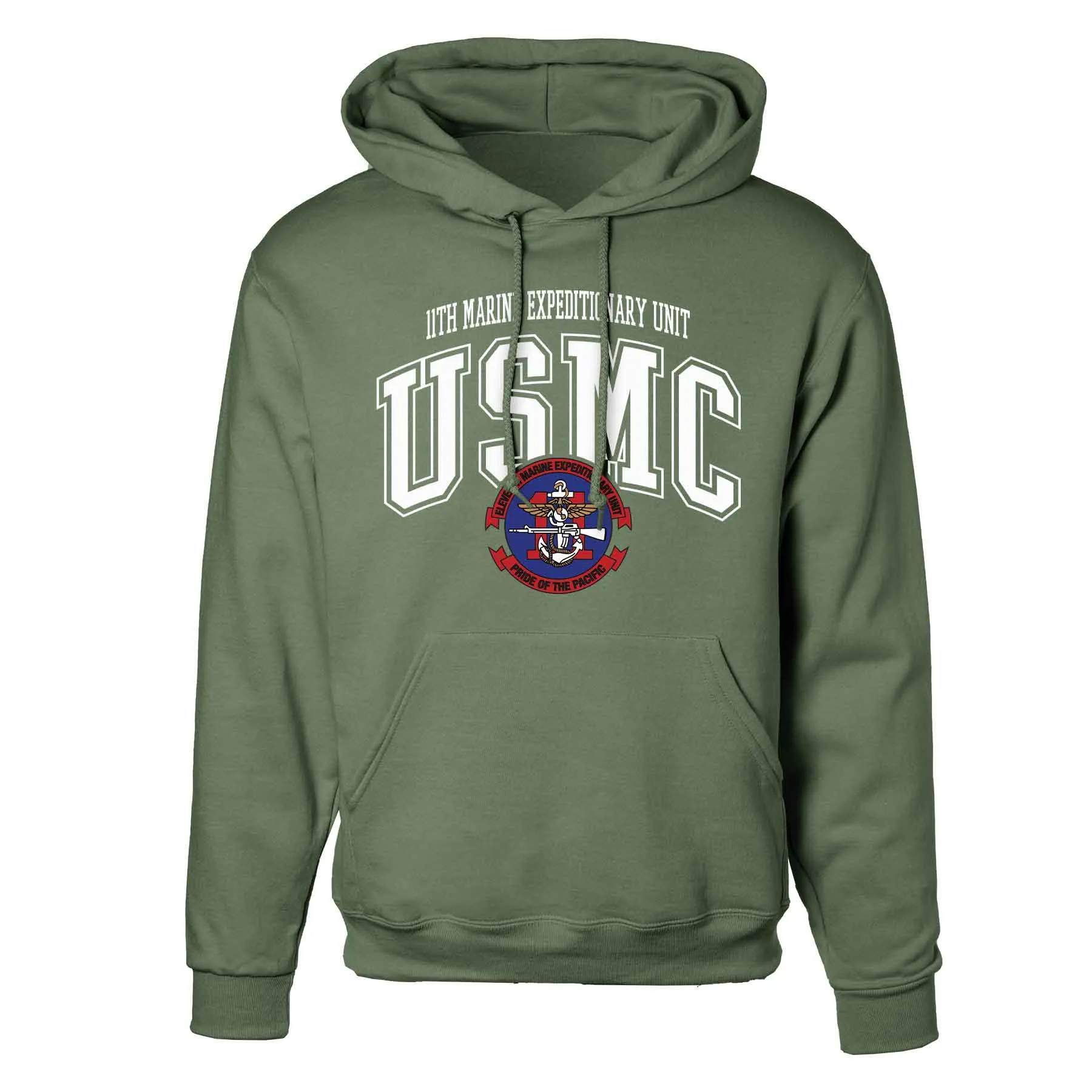 11th MEU Pride Of The Pacific Arched Hoodie