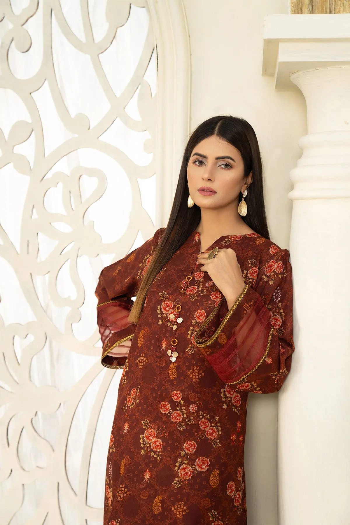 1PC Dhanak Kurti 31