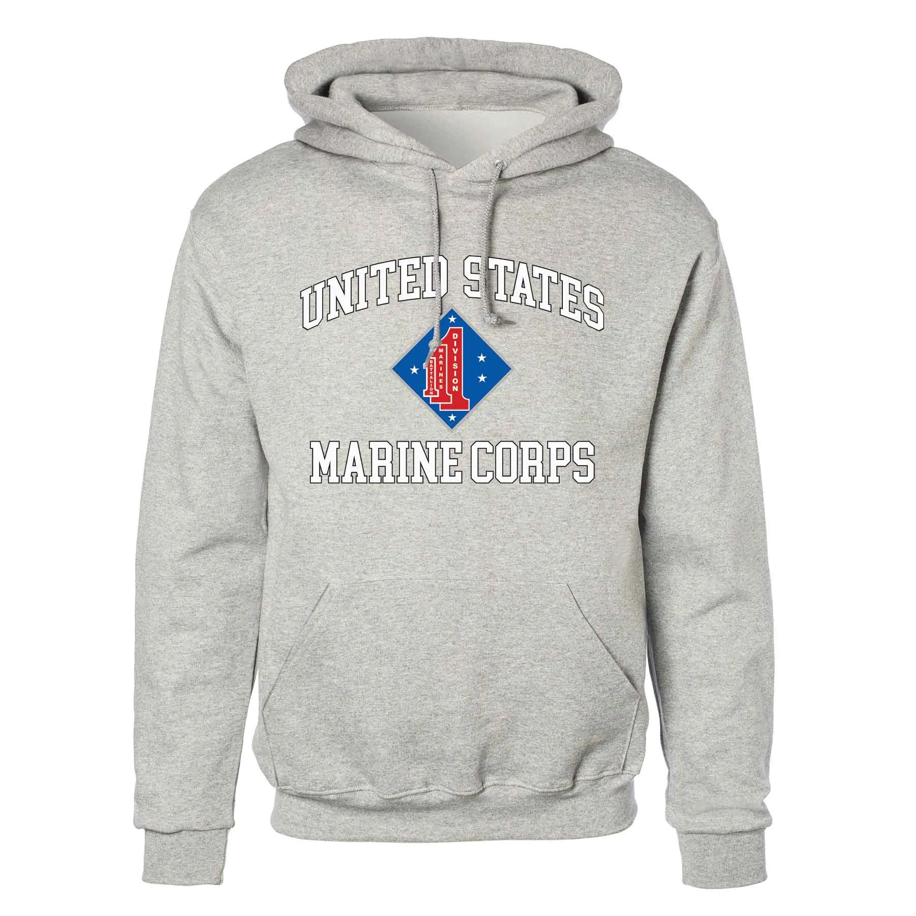 1st Battalion 1st Marines USMC Hoodie