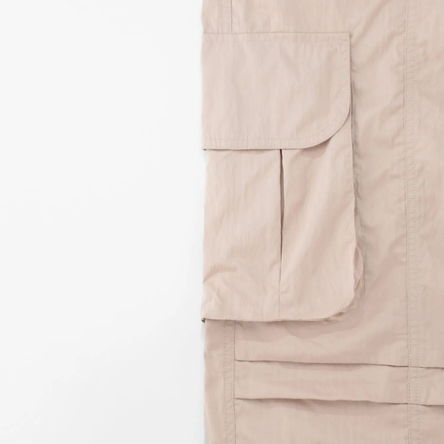 Active Parachute Cargo Pants - Sand