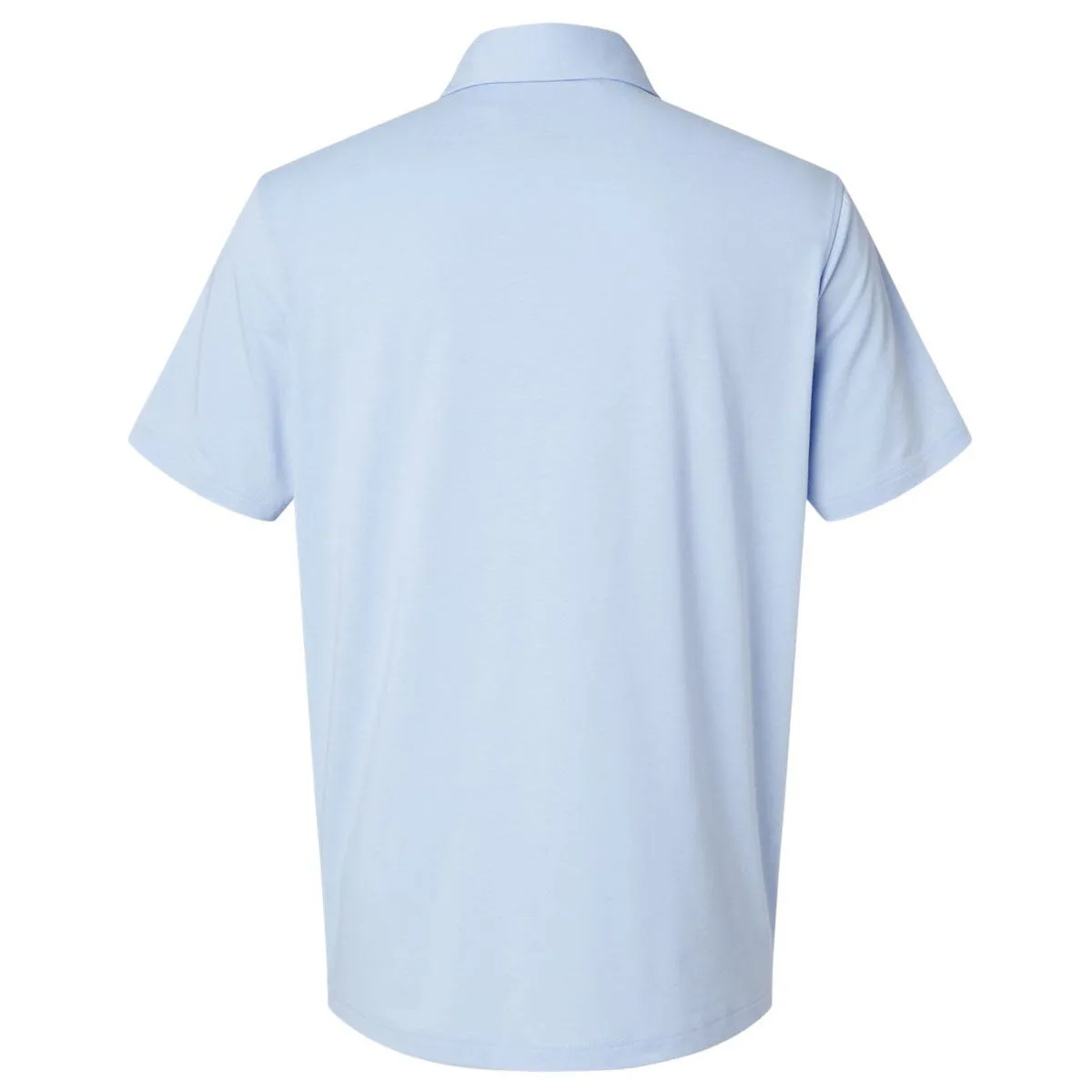 Adidas Men's Blue Dawn Melange Blend Polo