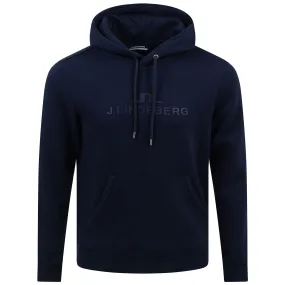 Alpha Cotton Fleece Hood JL Navy - SS23