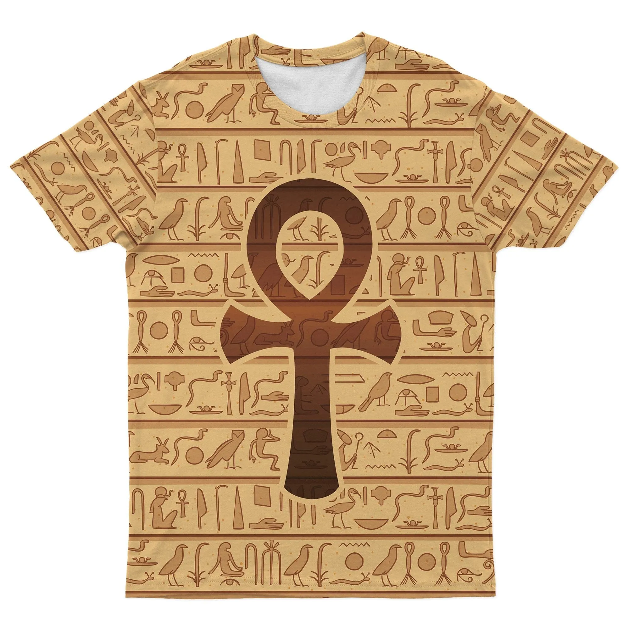 Ankh Symbol T-shirt and Shorts Set