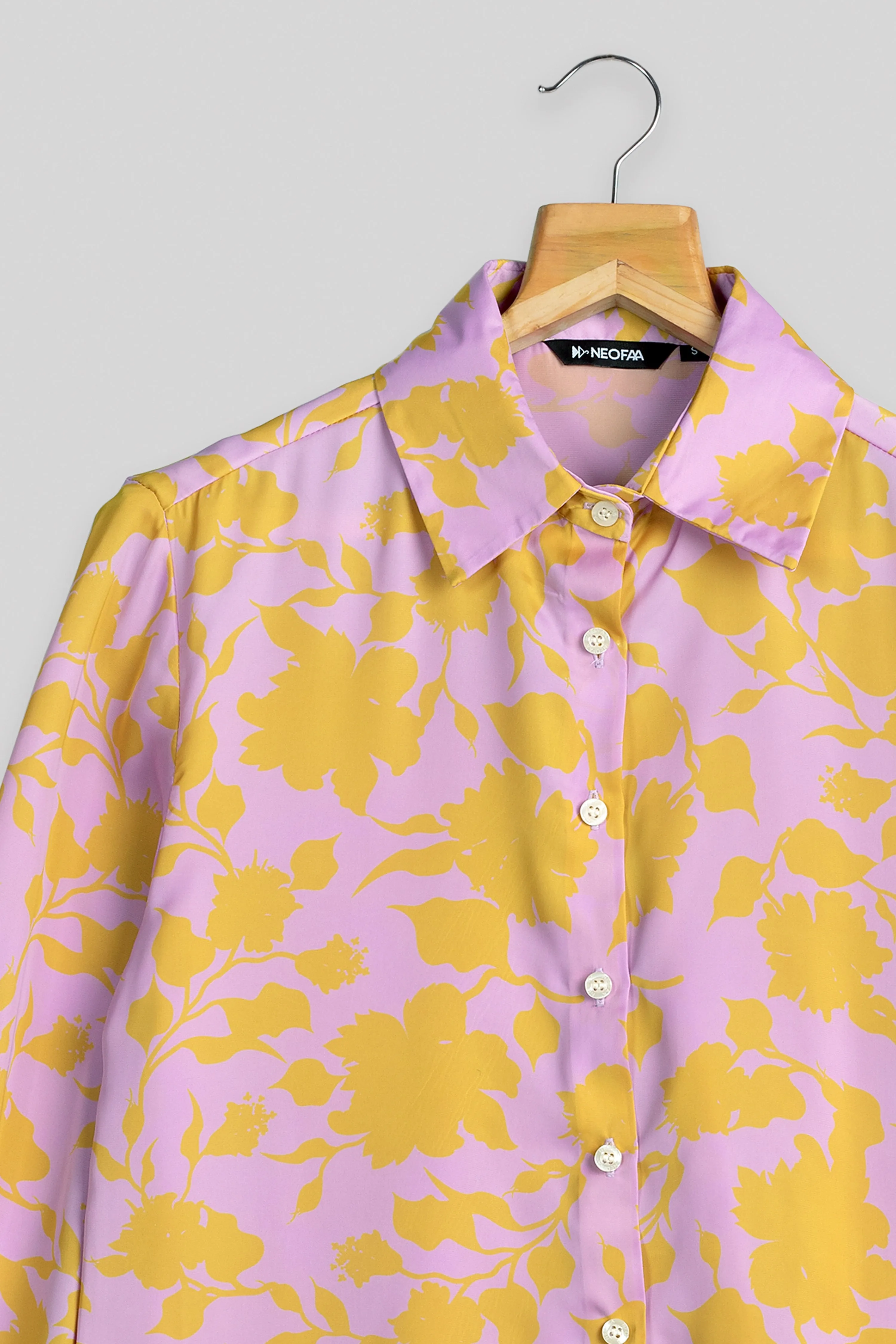 Beautiful Floral Shirt For Women