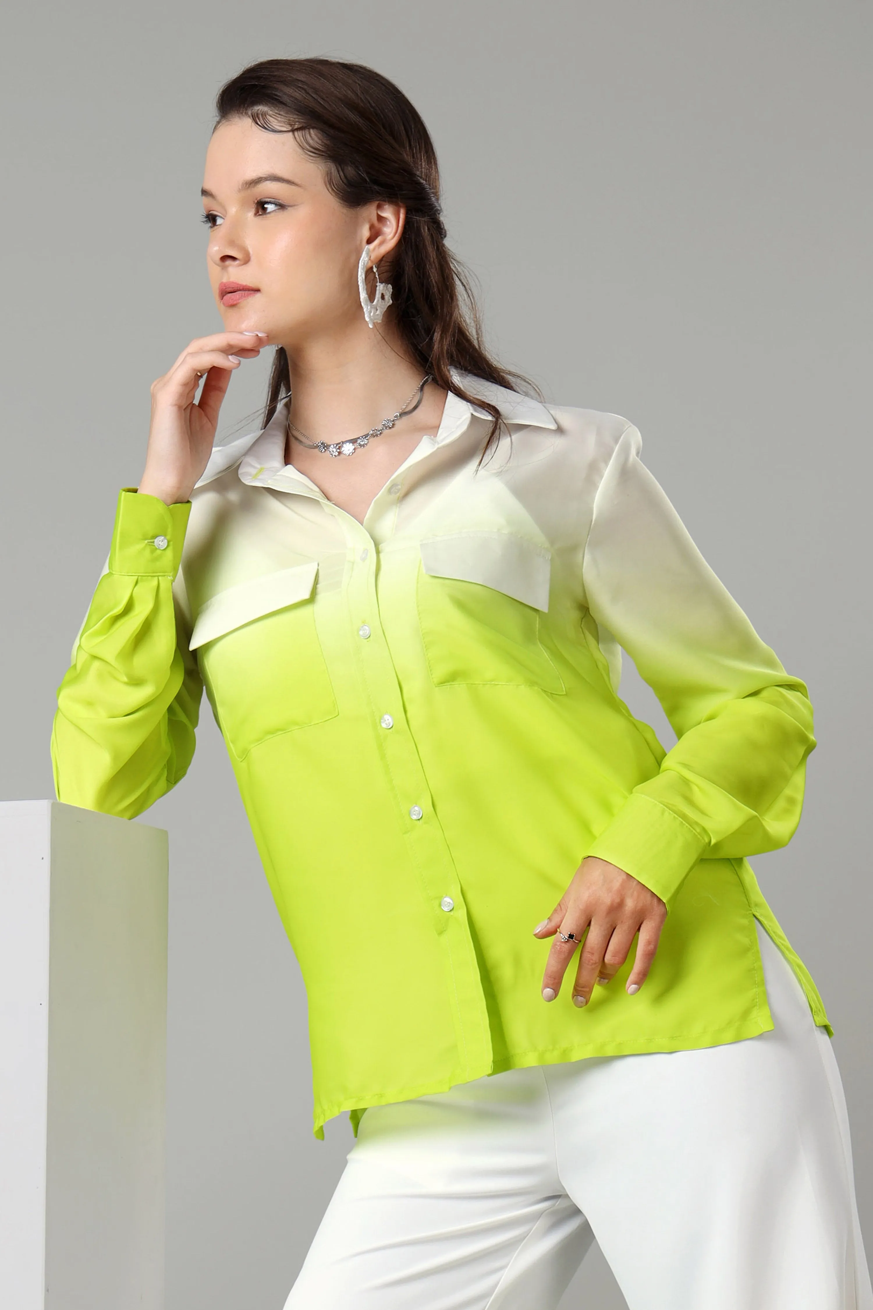 Beautiful Ombre Shirt For Women