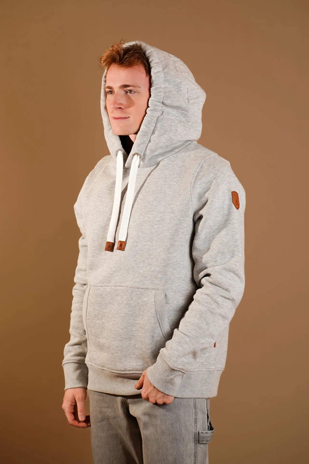 Bill Light Heather Grey Hoodie