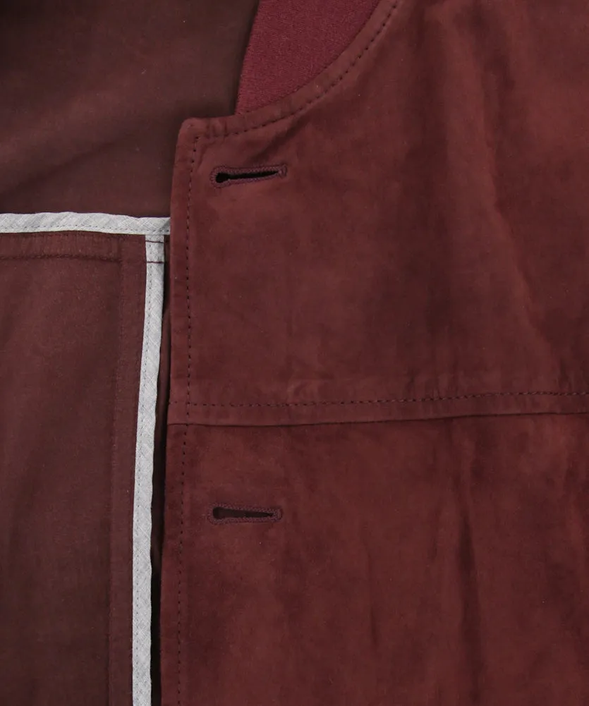 Brunello Cucinelli Burgundy Red Jacket