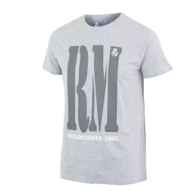 Camiseta Hombre RM Gris