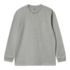 Carhartt WIP Chase L/S -Grey Heather