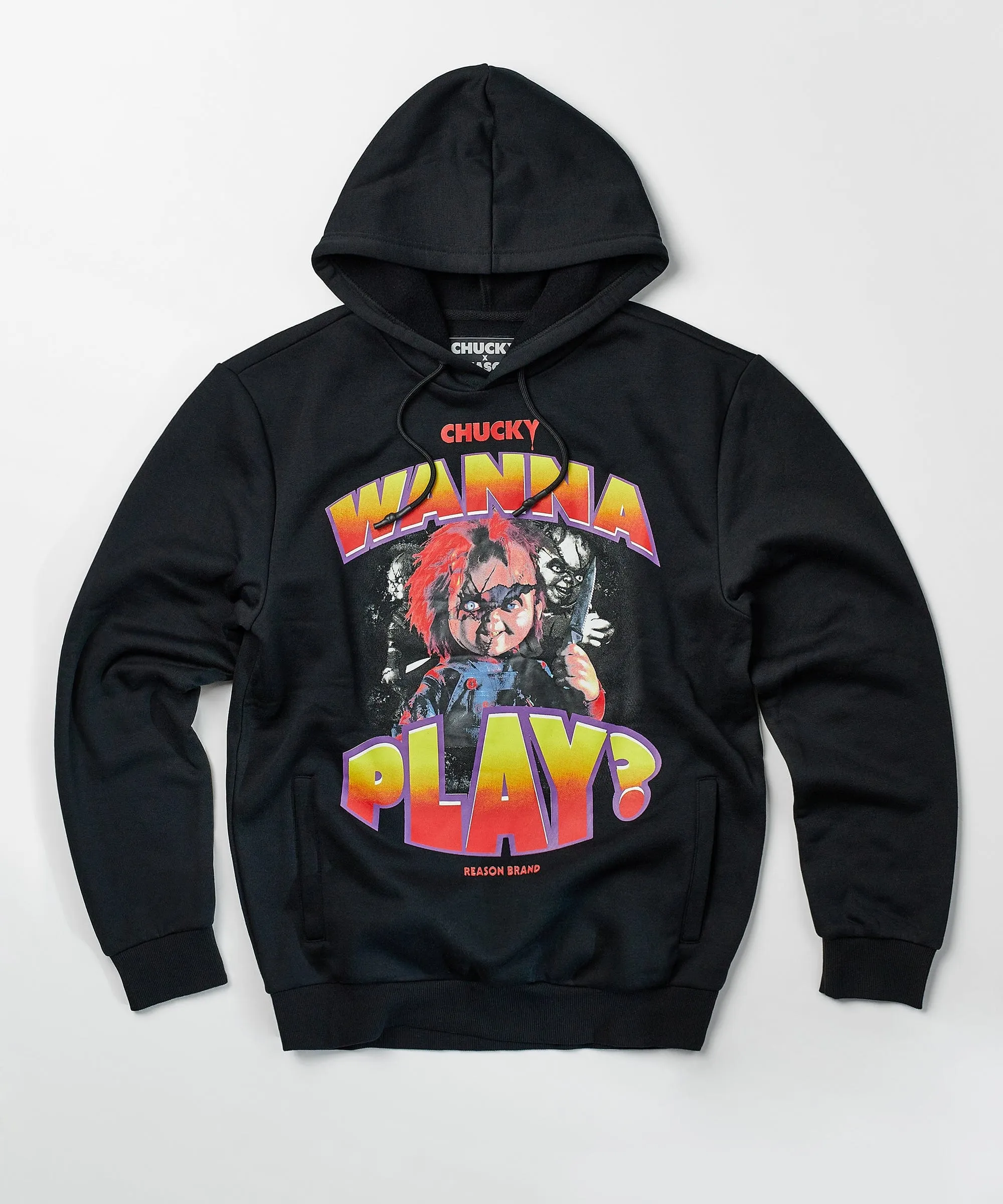 Chucky Wanna Play Graphic Print Hoodie