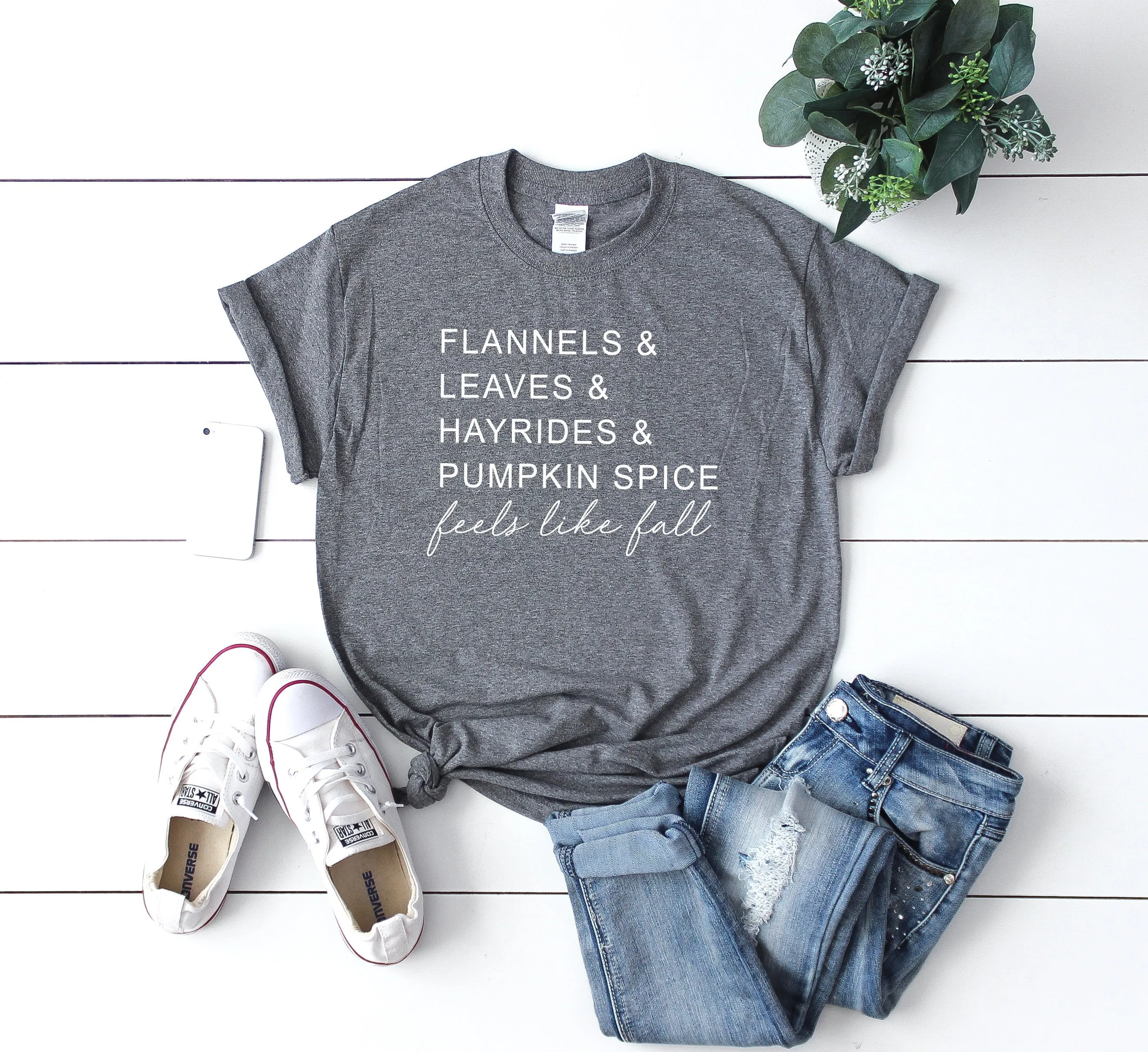 Cute fall outfit - Pumpkin spice lover shirt - Women's fall t-shirt-Cute fall shirt-Shirt for Fall - Cute Women's Fall Tee