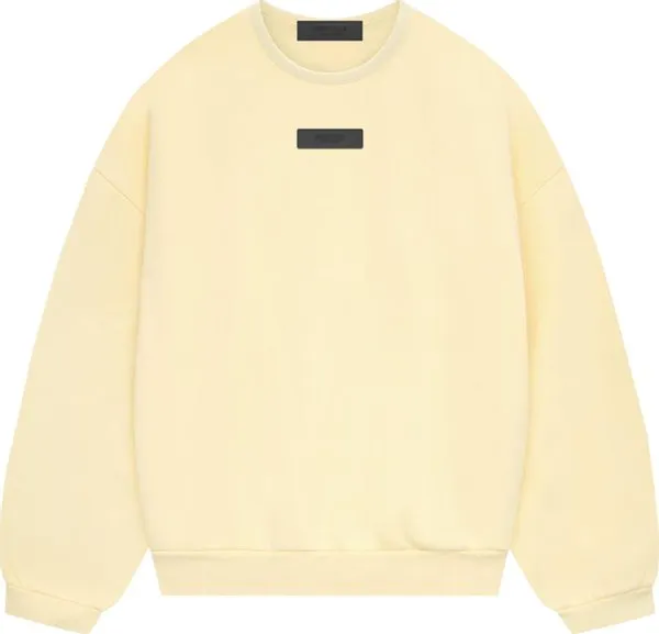 FEAR OF GOD Essentials crewneck sweatshirt garden yellow (SS24)