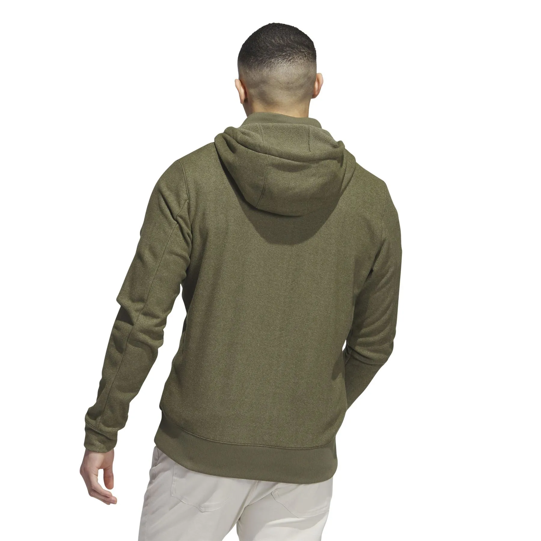 Go-To Quarter Zip Hoodie Olive Strata - AW23