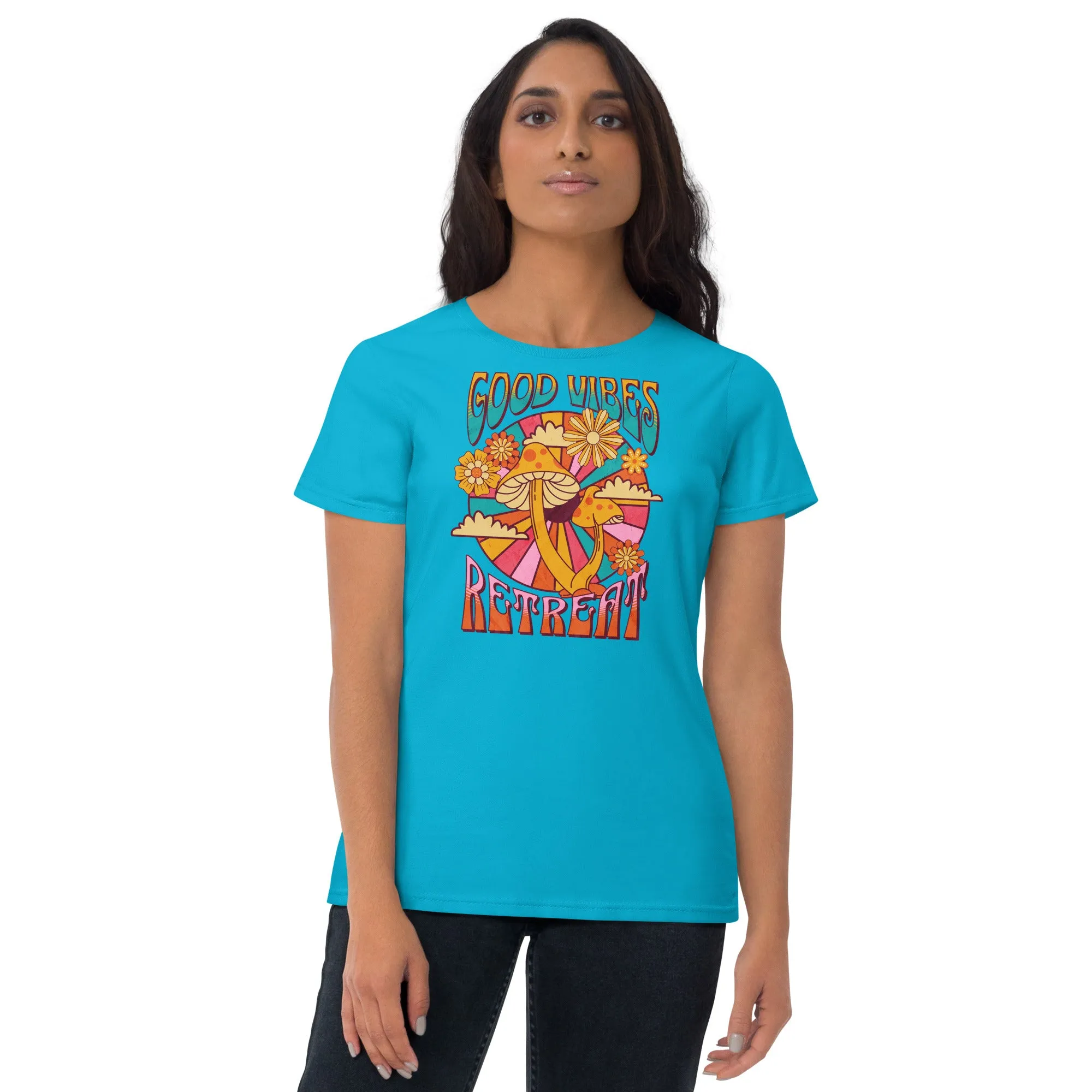 Good vibes retreat Women's short sleeve t-shirt