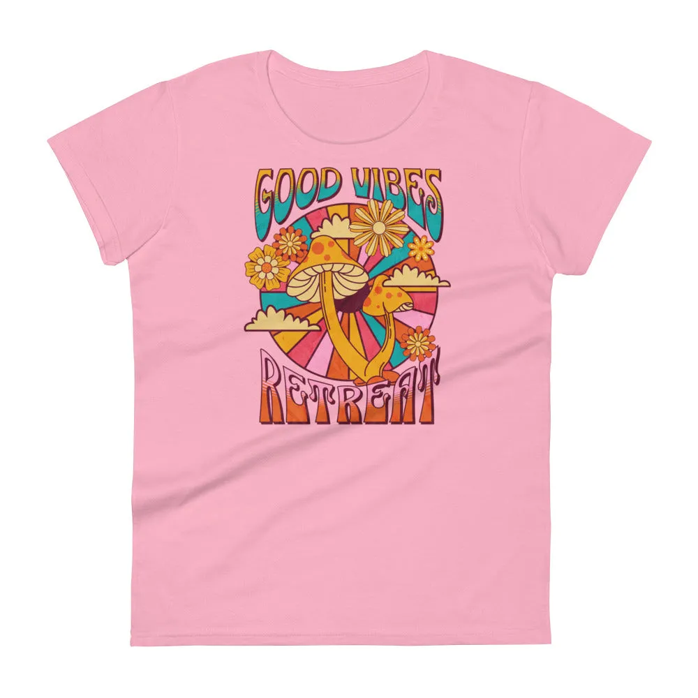 Good vibes retreat Women's short sleeve t-shirt