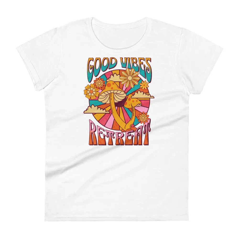 Good vibes retreat Women's short sleeve t-shirt