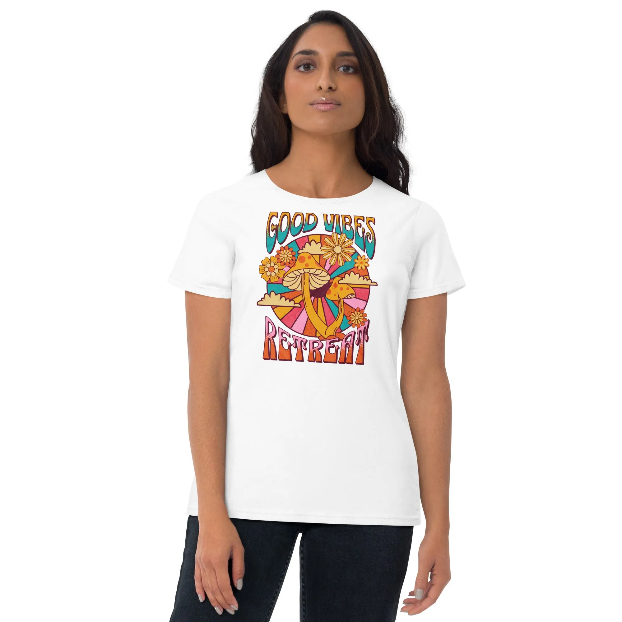 Good vibes retreat Women's short sleeve t-shirt