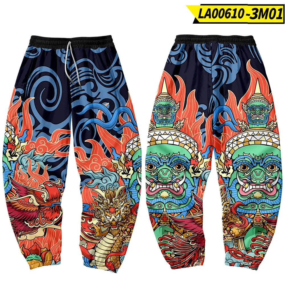 Harajuku Jogger Trousers Streetwear Japanese Style Anime Sweatpants Men Multi Pocket Long Cargo Pant Pants Plus Size 4XL 5XL 6XL