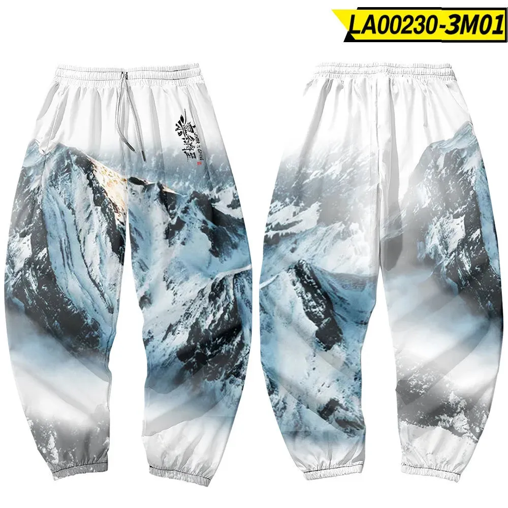 Harajuku Jogger Trousers Streetwear Japanese Style Anime Sweatpants Men Multi Pocket Long Cargo Pant Pants Plus Size 4XL 5XL 6XL