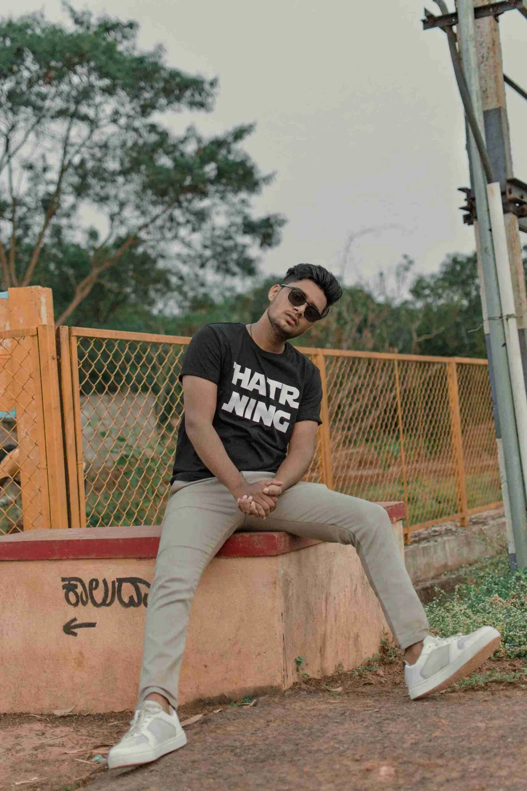 Trendy Hatr Ning Kannada Graphic T-Shirt for Culture Enthusiasts