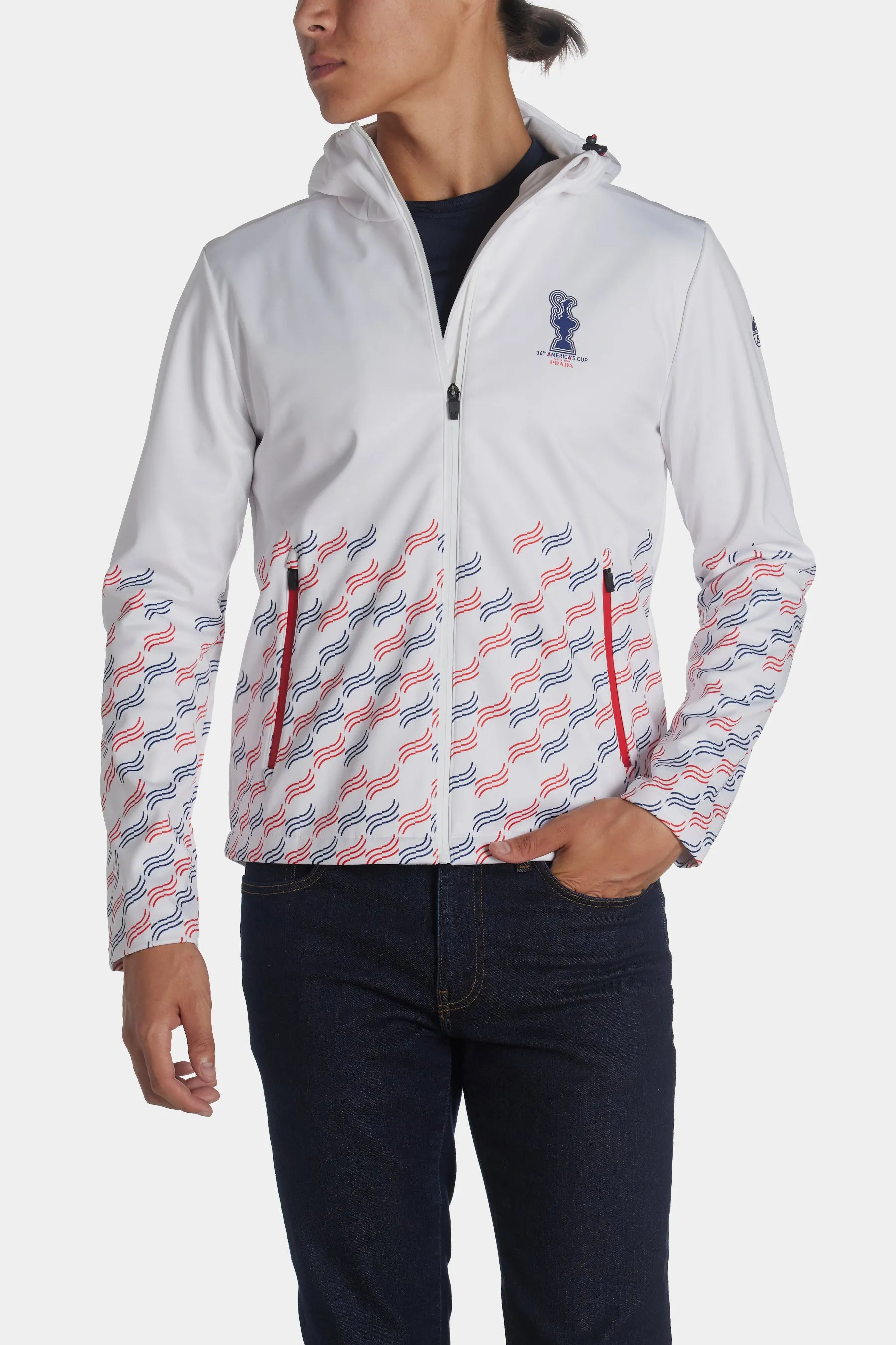 Prada X North Sails Zip Up Jacket