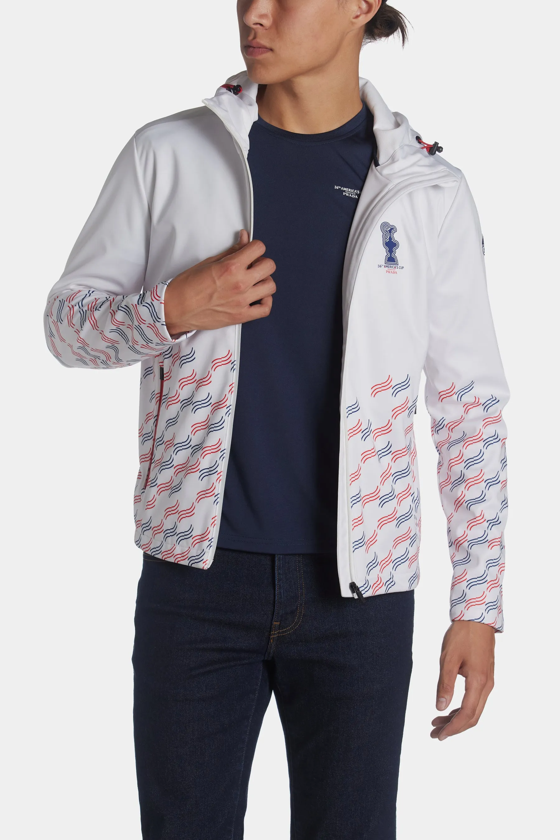 Prada X North Sails Zip Up Jacket