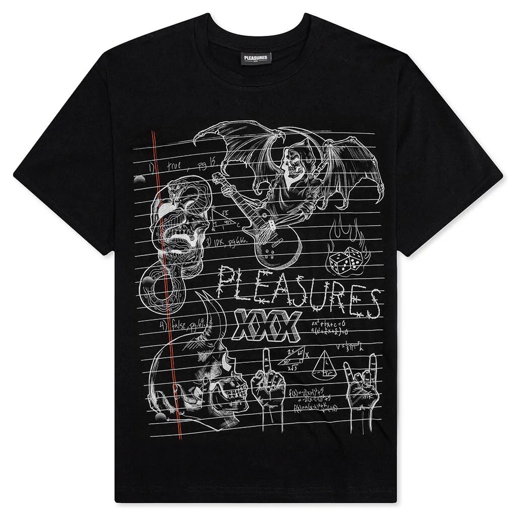 Homework T-Shirt - Black