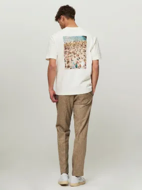 Ivory printed t-shirt