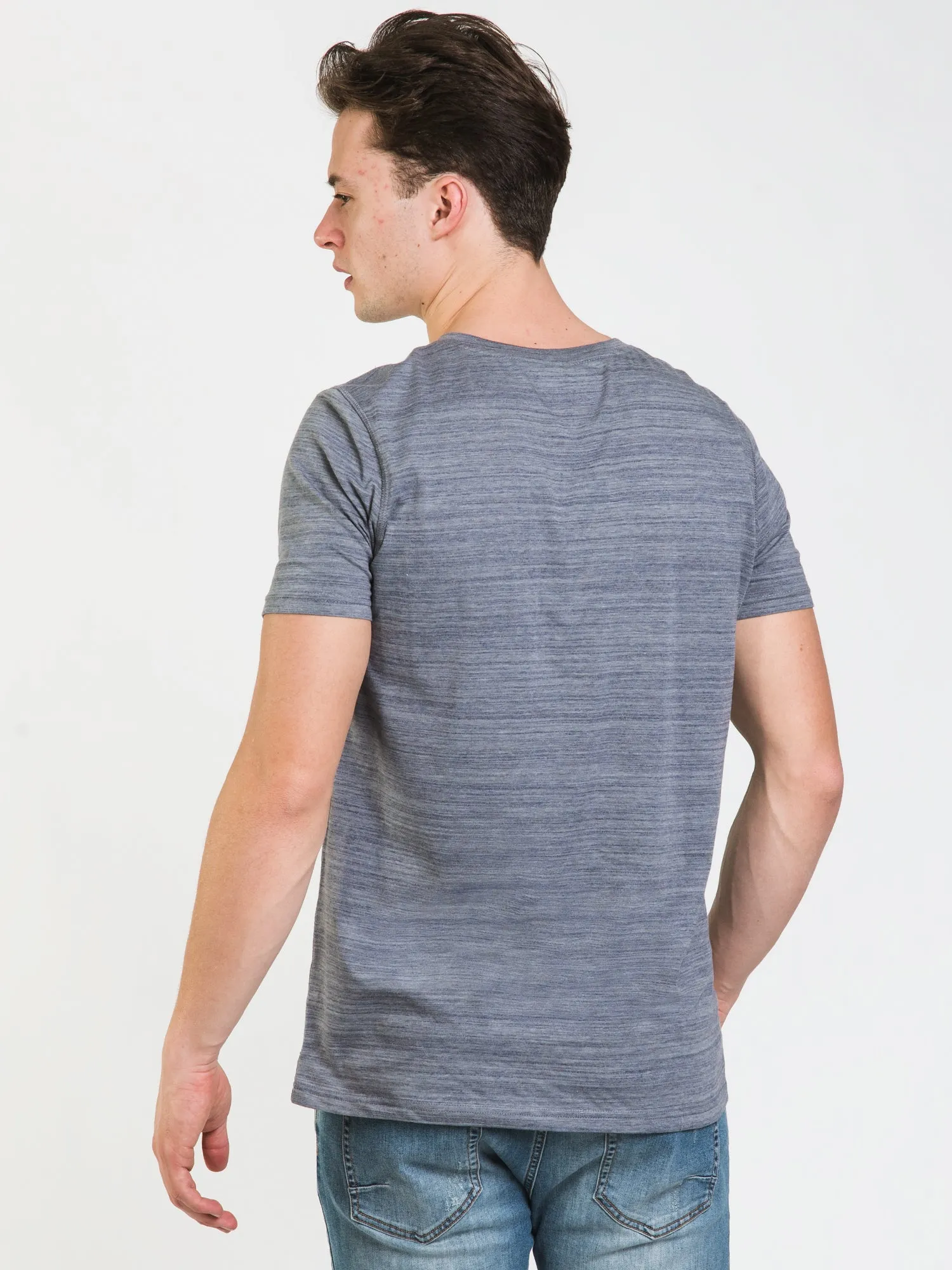 KOLBY SIG MELANGE V-NECK TEE - CLEARANCE