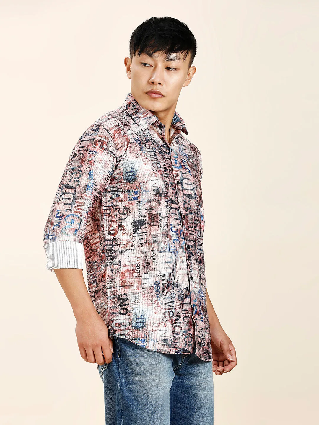 KraKow Printed Men's Shirt