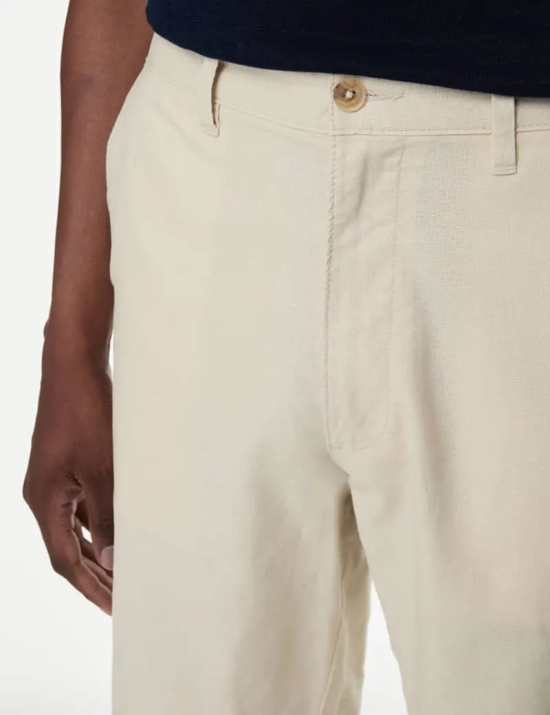 Linen Rich Chino Shorts