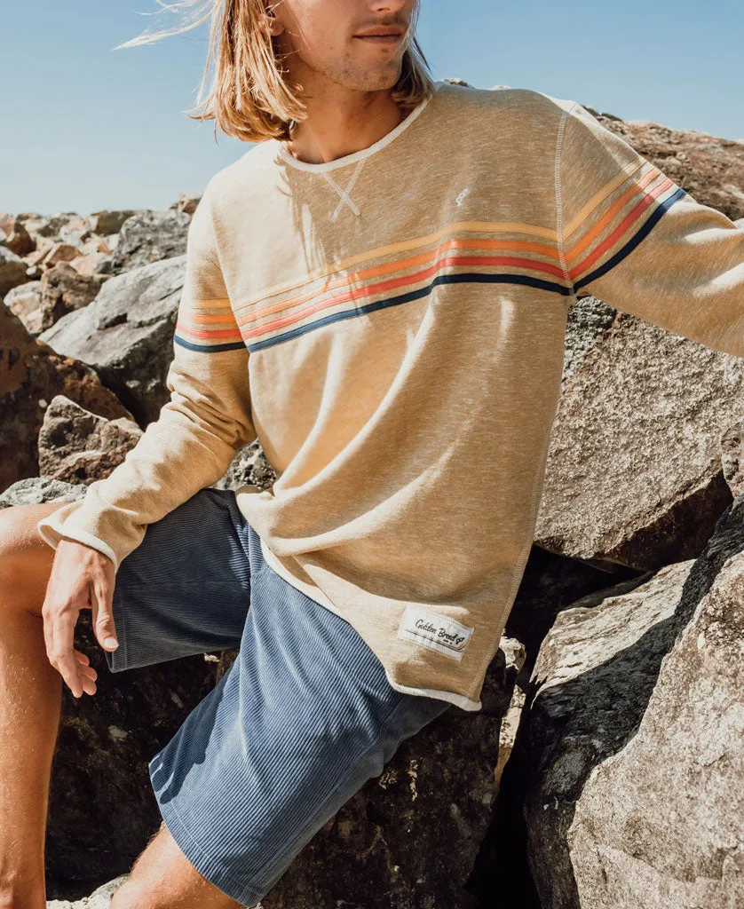 Long Island Rag Top | Mustard Marle Stripe