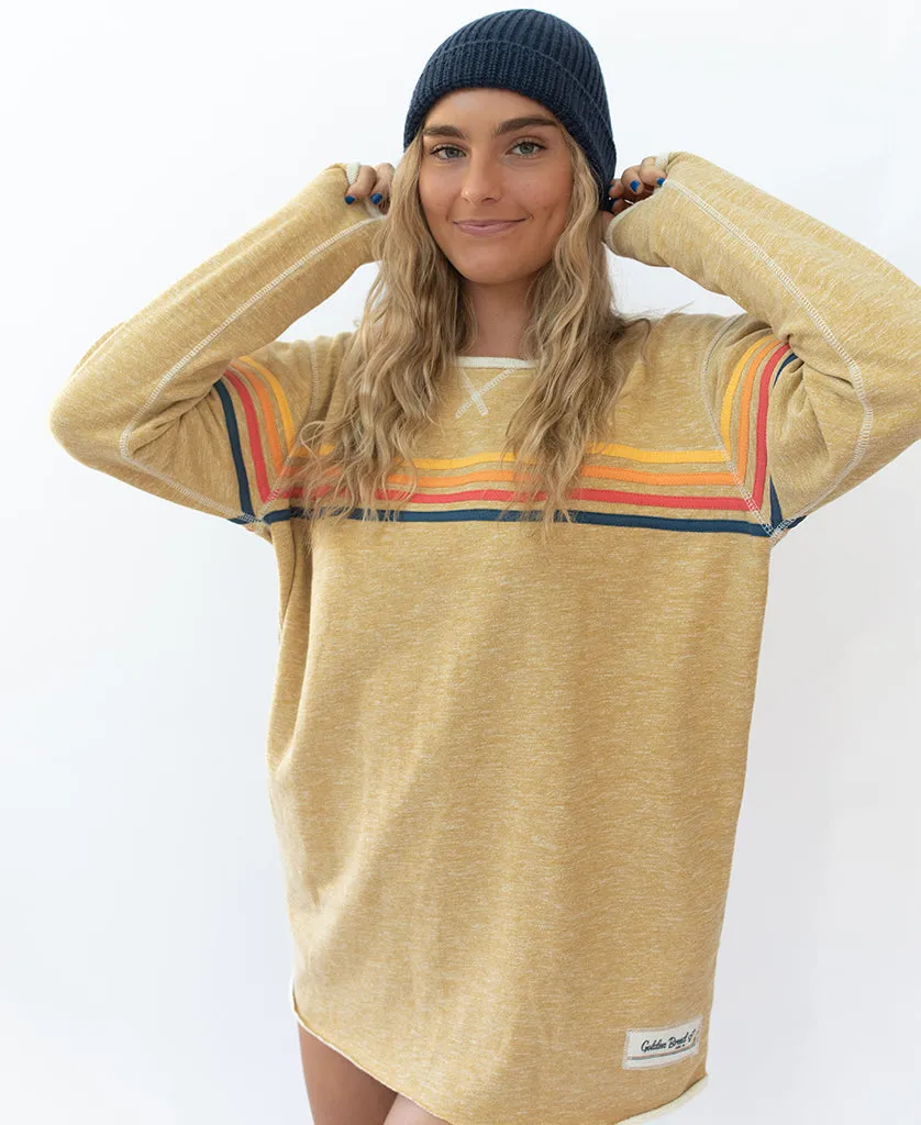 Long Island Rag Top | Mustard Marle Stripe