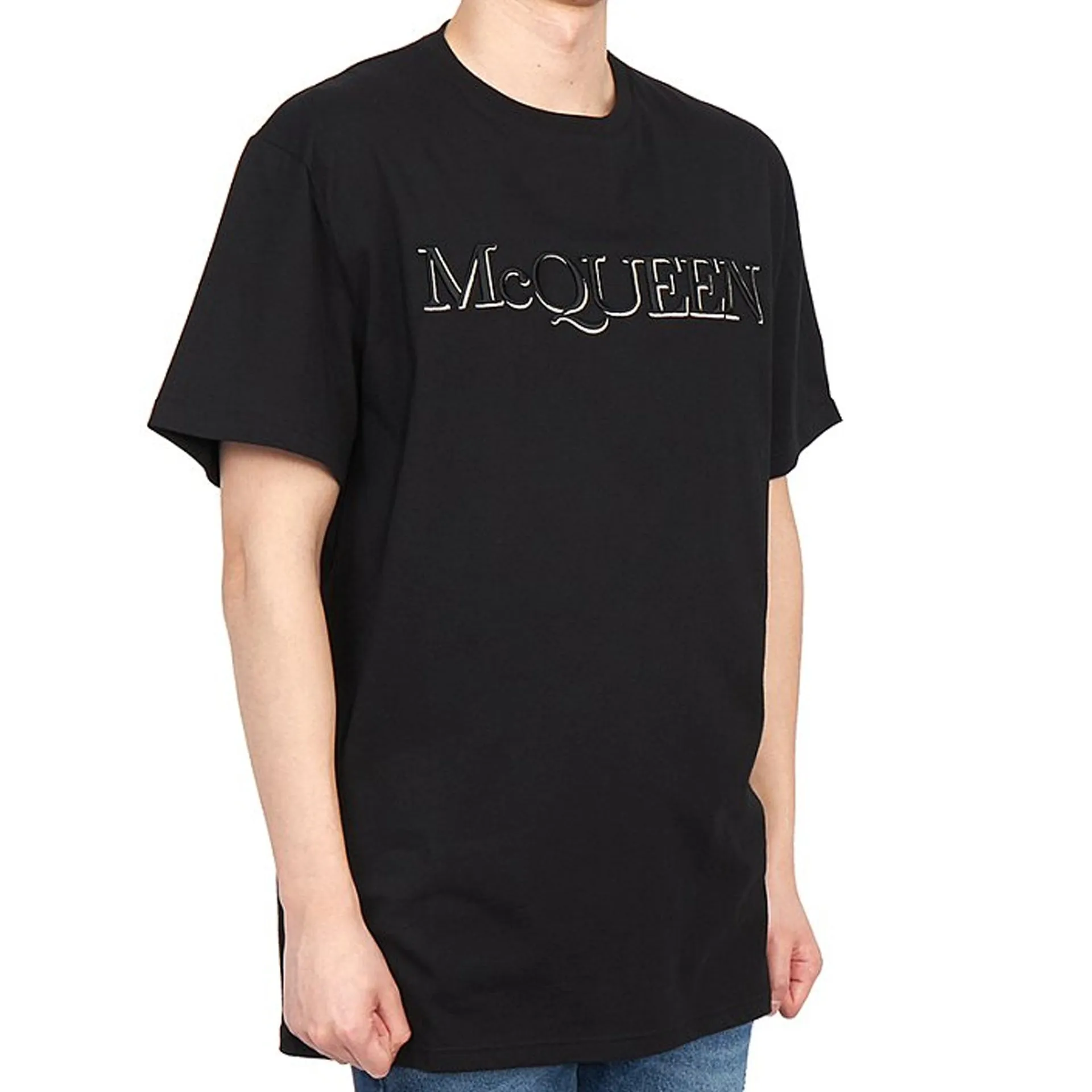 Maglietta con logo ALEXANDER MCQUEEN