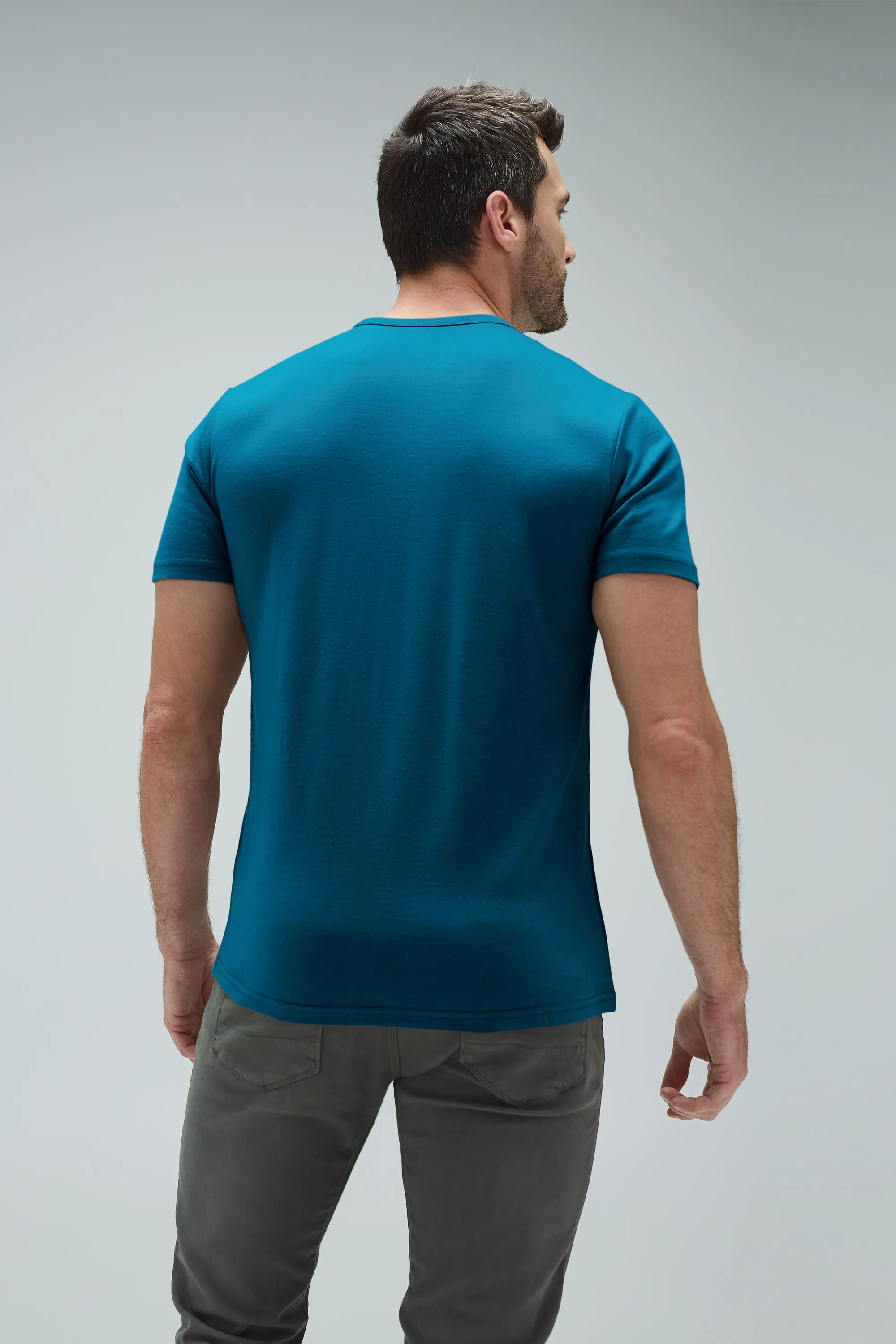 Men's Merino Crew Neck T-Shirt