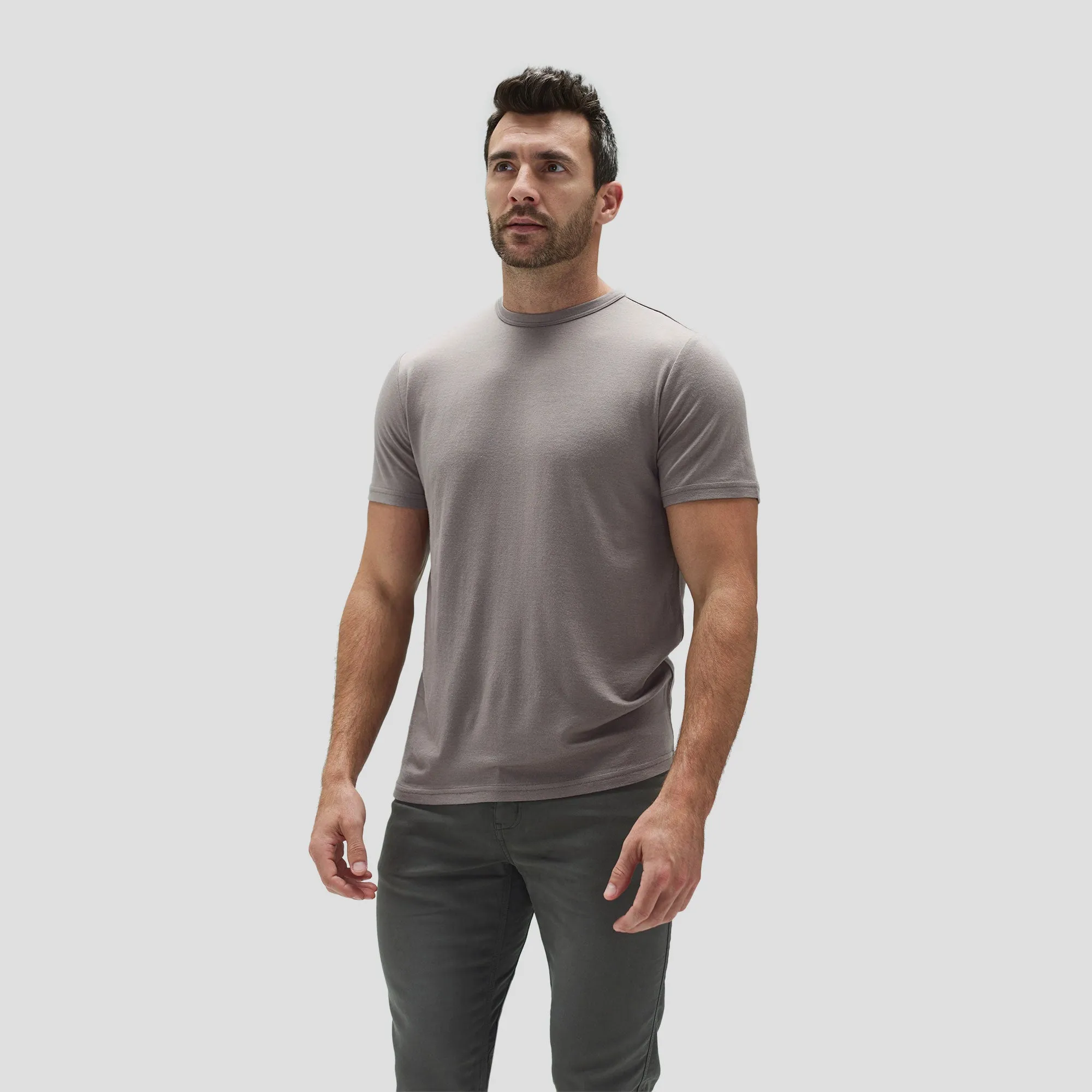 Men's Merino Crew Neck T-Shirt