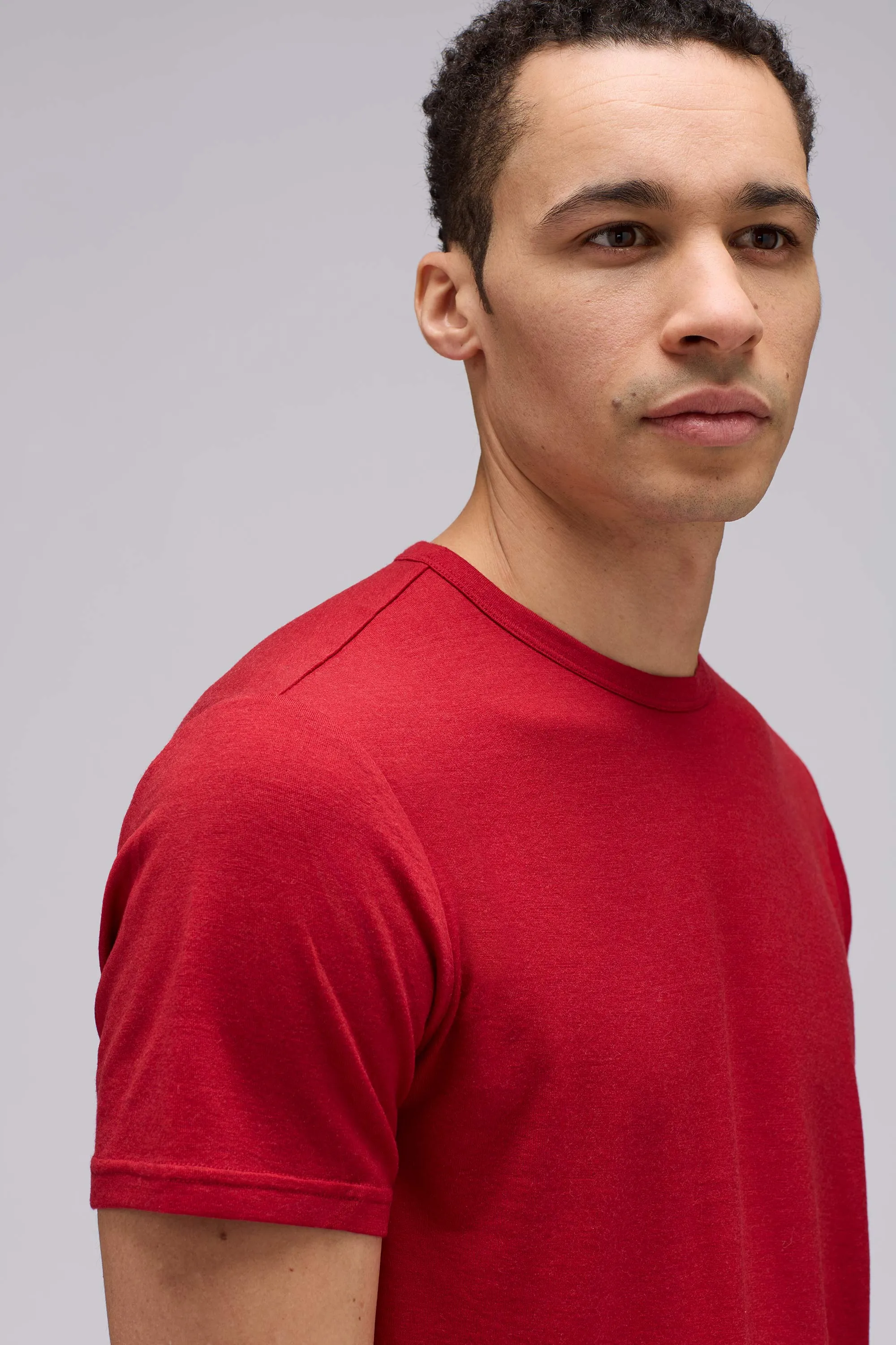 Men's Merino Crew Neck T-Shirt