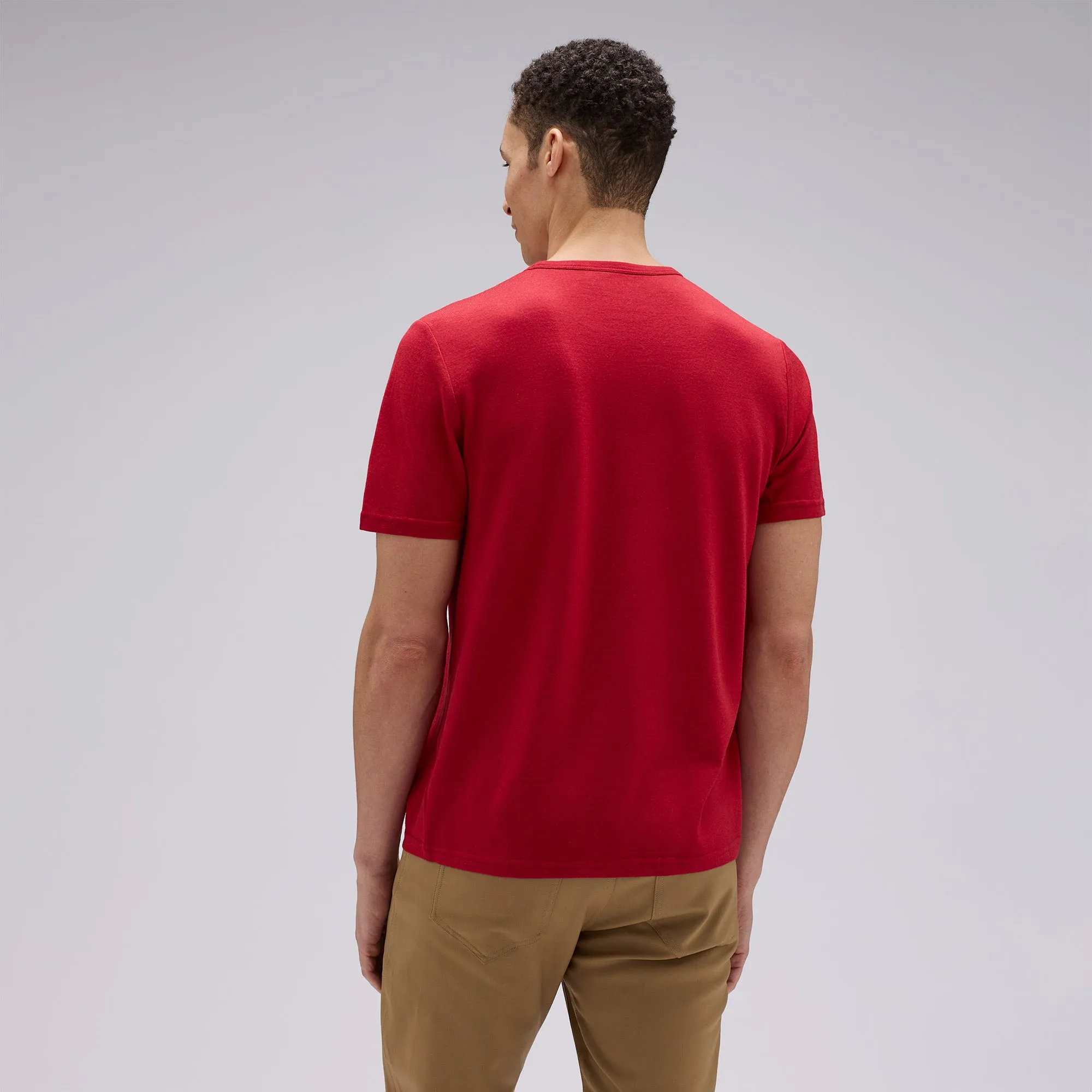 Men's Merino Crew Neck T-Shirt