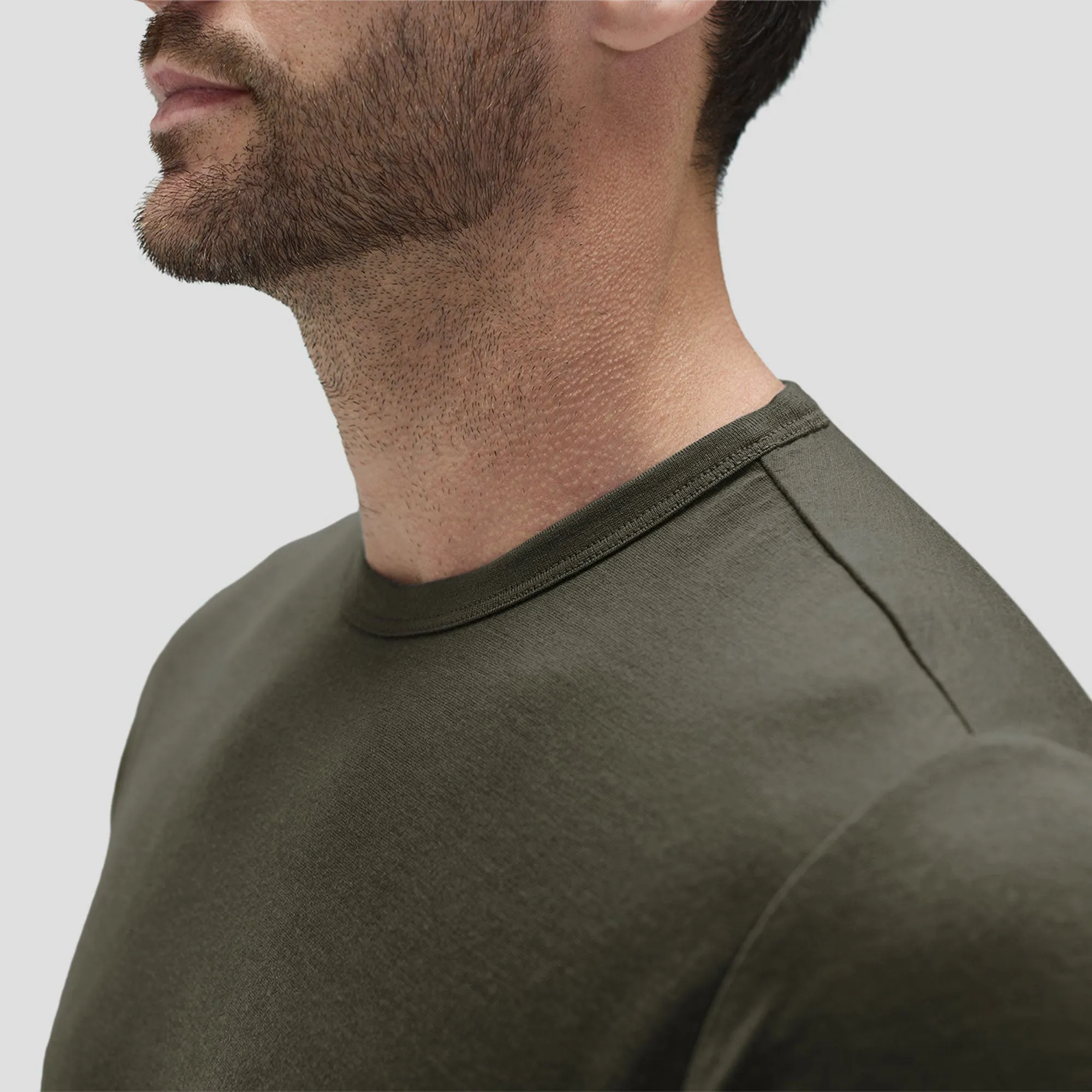 Men's Merino Crew Neck T-Shirt