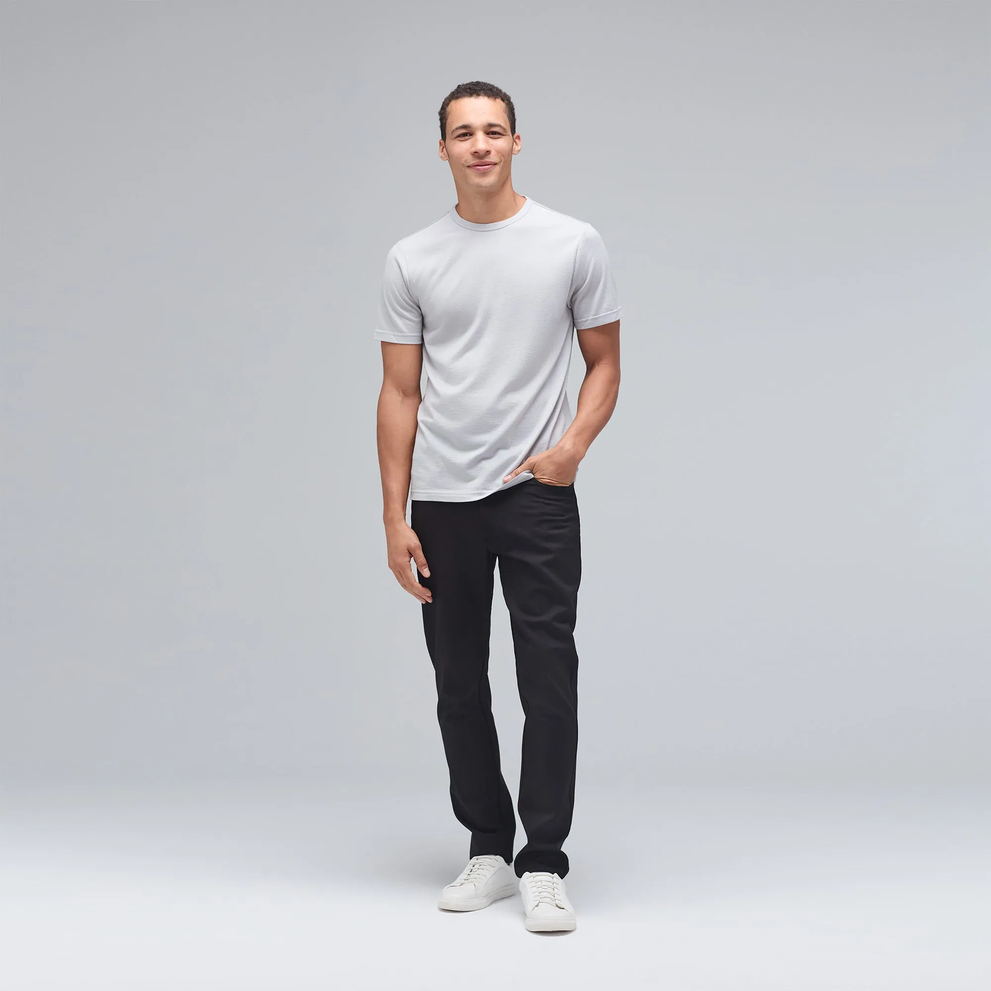 Men's Merino Crew Neck T-Shirt