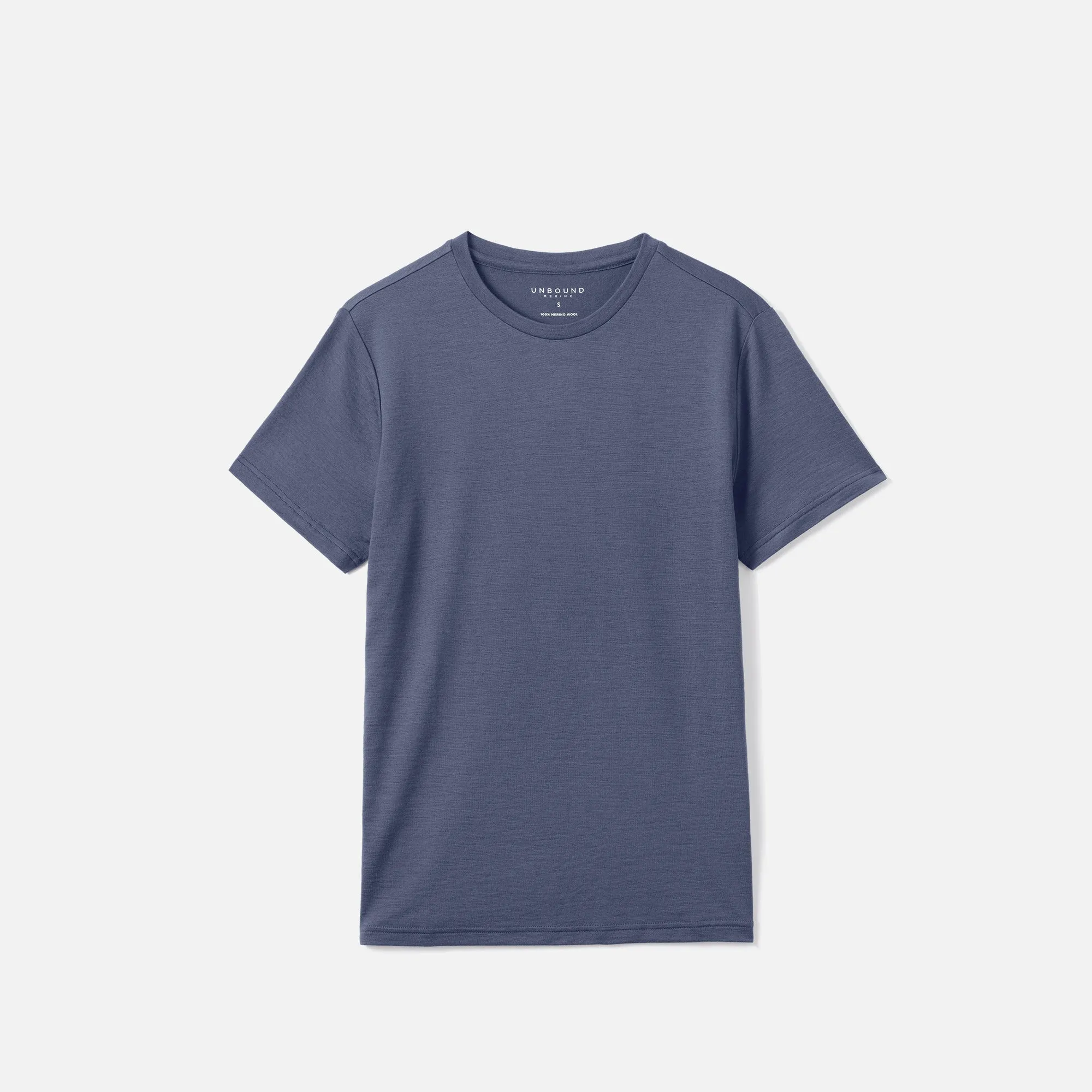 Men's Merino Crew Neck T-Shirt