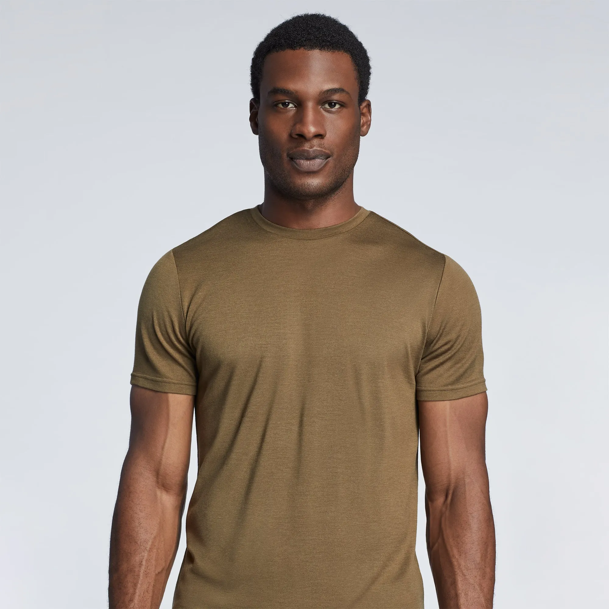 Men's Merino Crew Neck T-Shirt