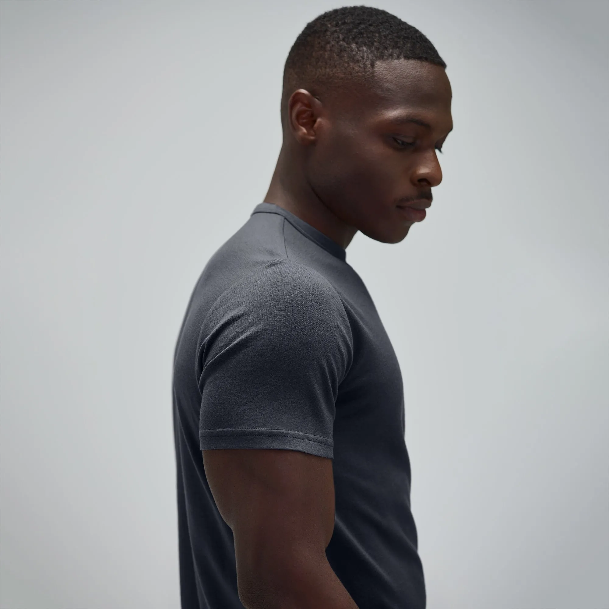 Men's Merino Crew Neck T-Shirt