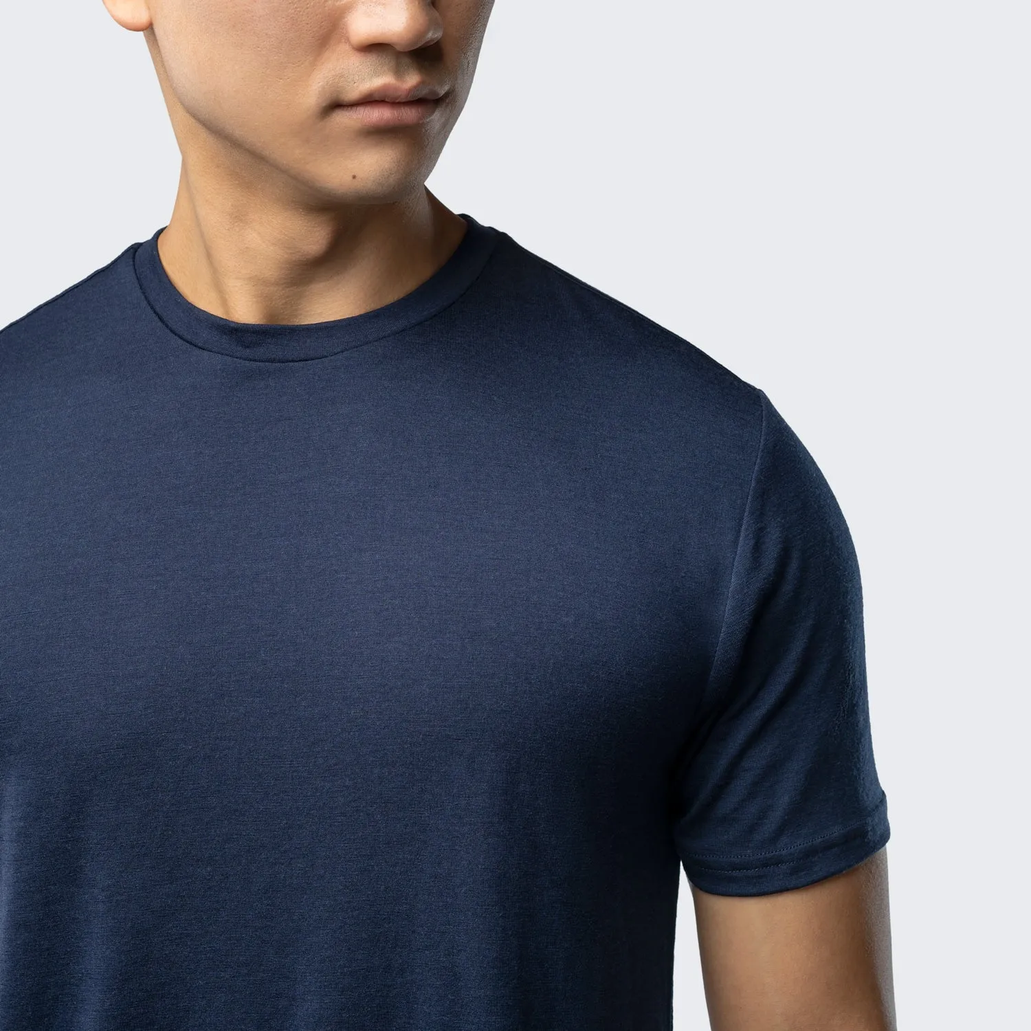 Men's Merino Crew Neck T-Shirt