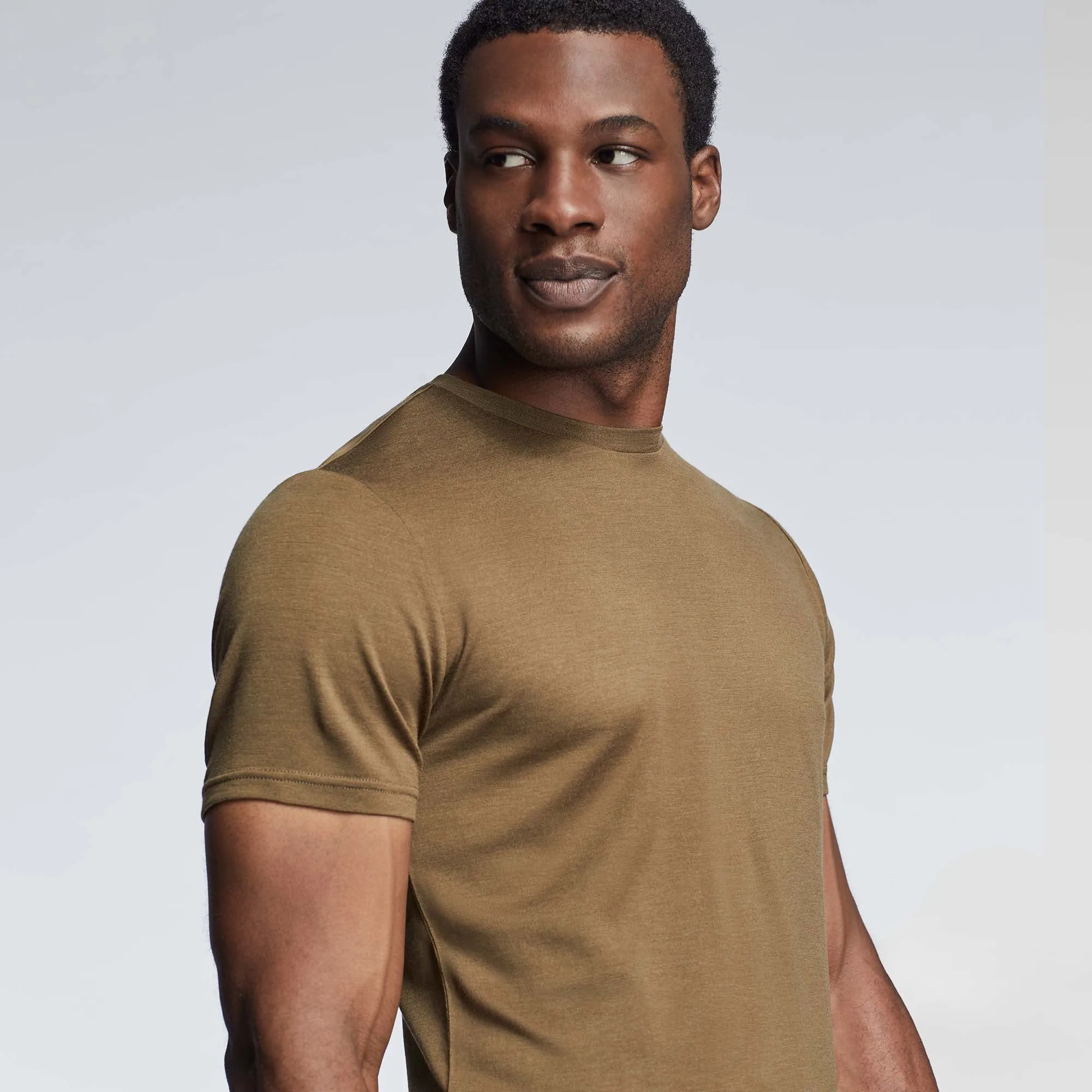 Men's Merino Crew Neck T-Shirt