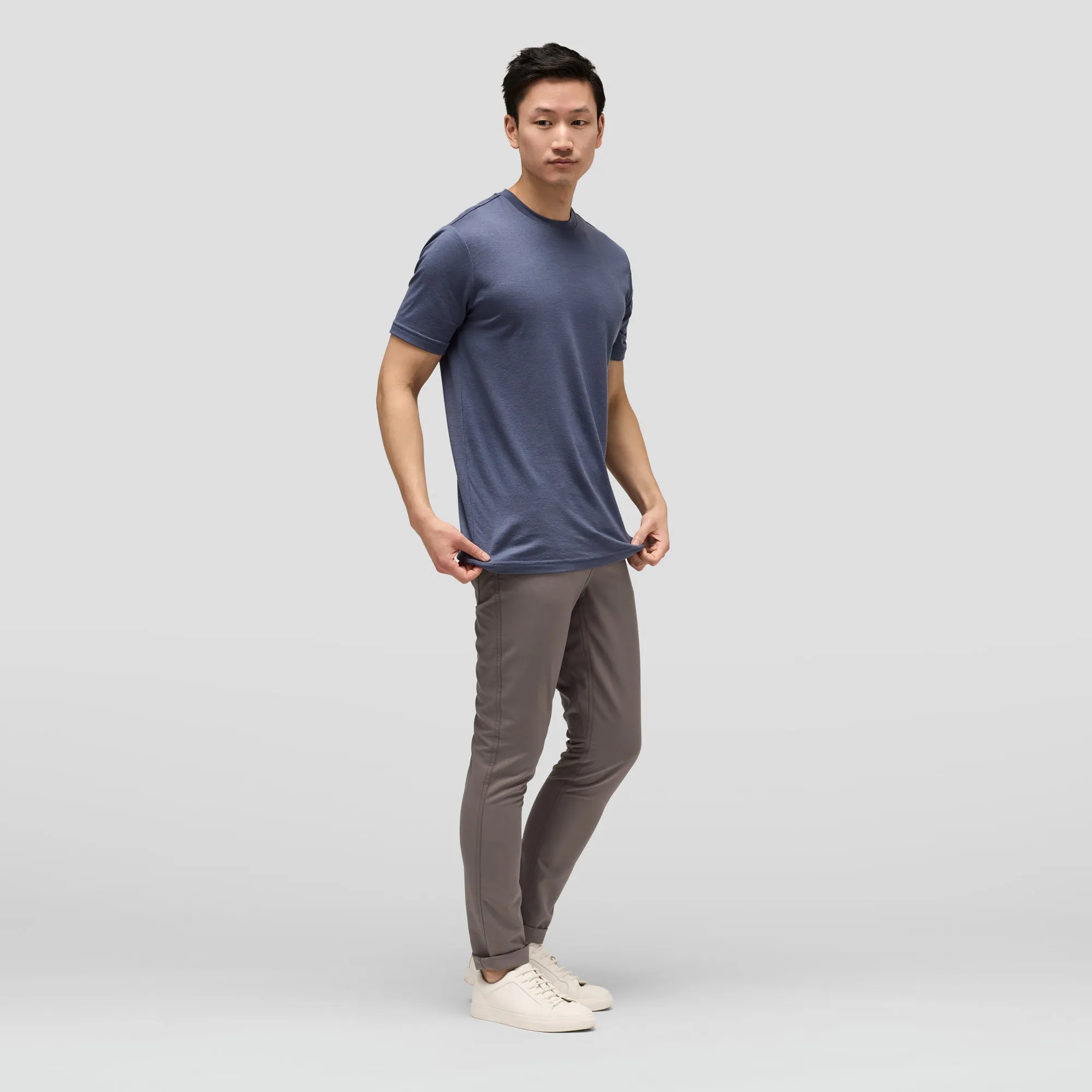 Men's Merino Crew Neck T-Shirt