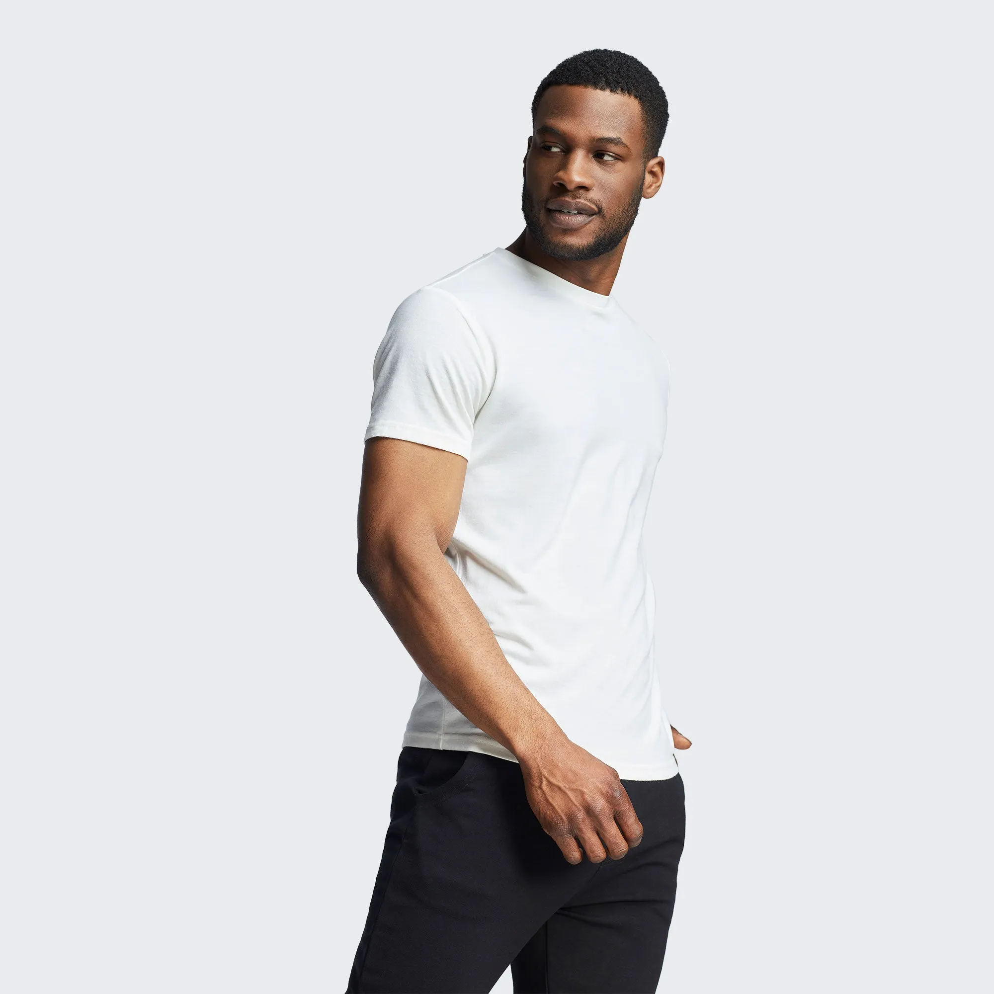 Men's Merino Crew Neck T-Shirt