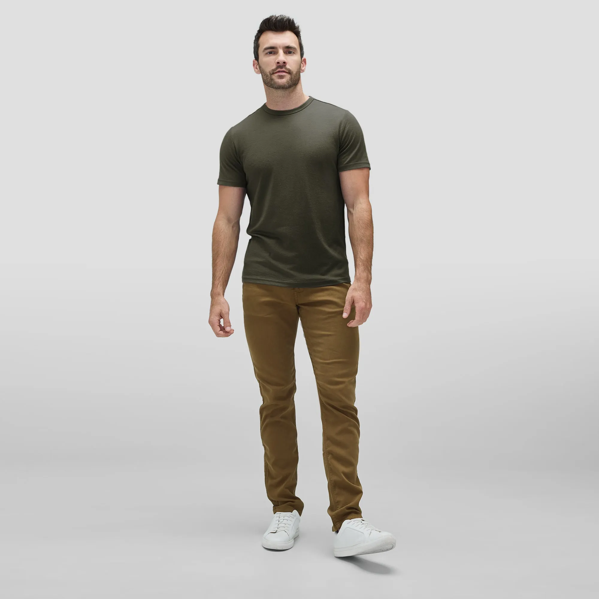 Men's Merino Crew Neck T-Shirt