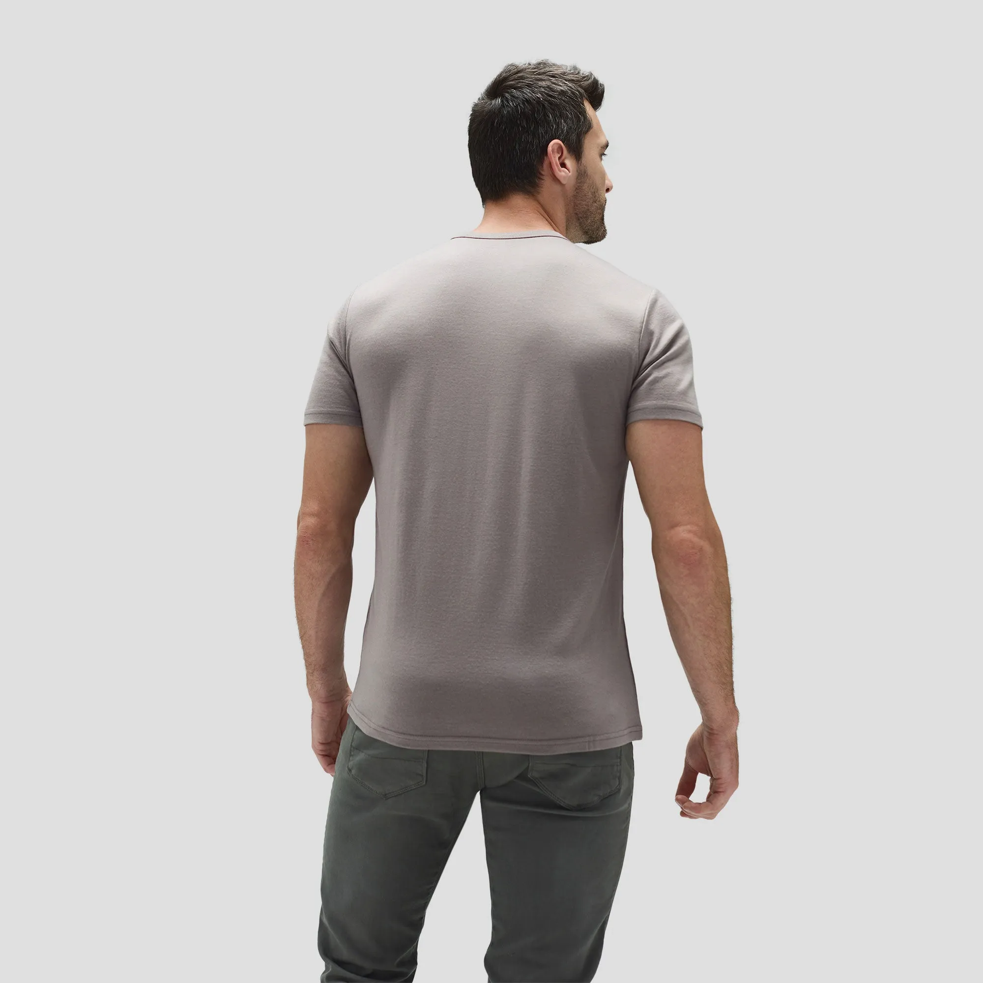 Men's Merino Crew Neck T-Shirt